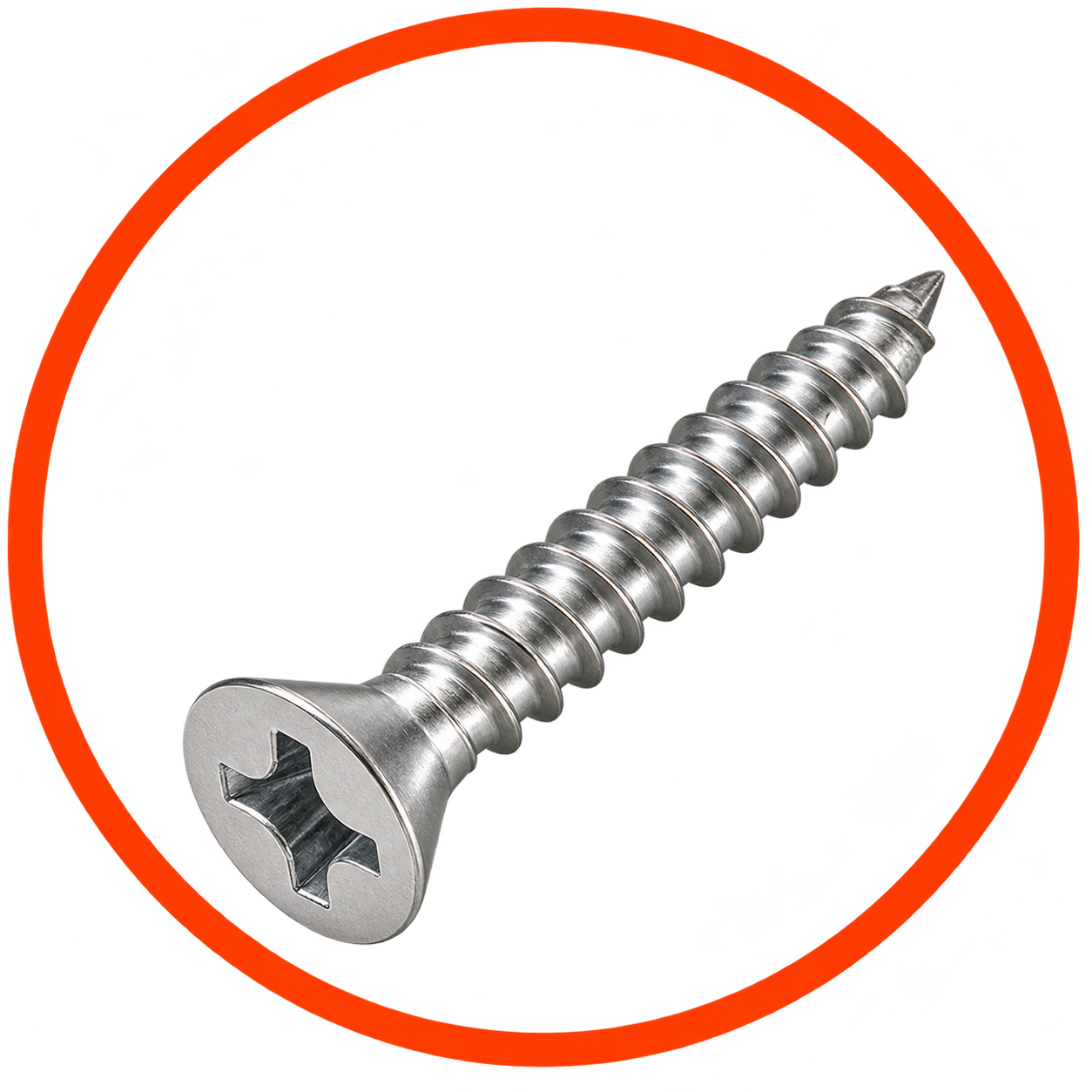 CSK Phillips Self Tapping Screws